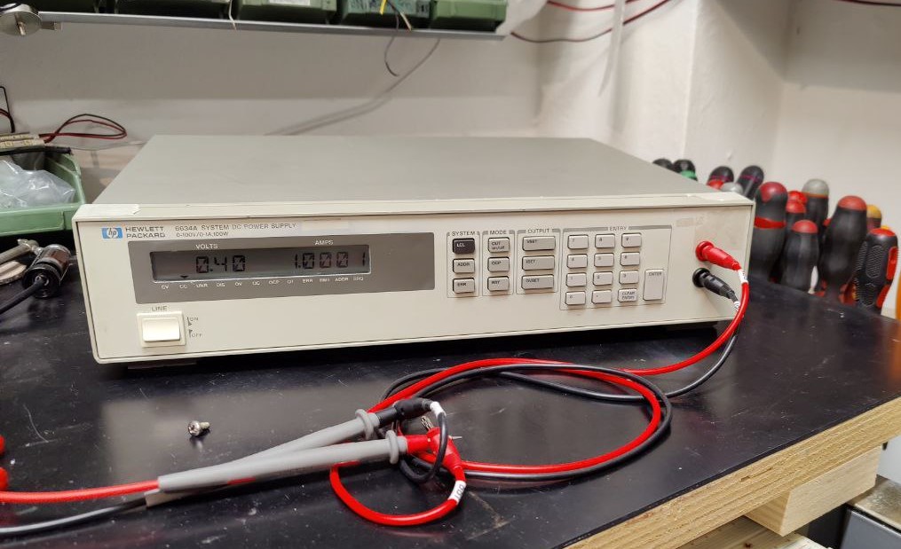 HP 6634A 100V/1A Power supply - riparazione ed aggiornamento